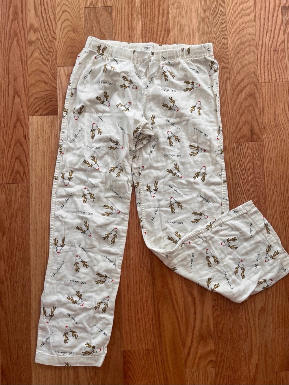 J.Crew Oh Deer Reindeer Christmas Pajama Pants XS